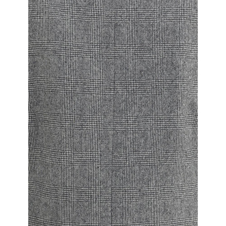 Saint Laurent Prince de Galles wool flannel Blazer