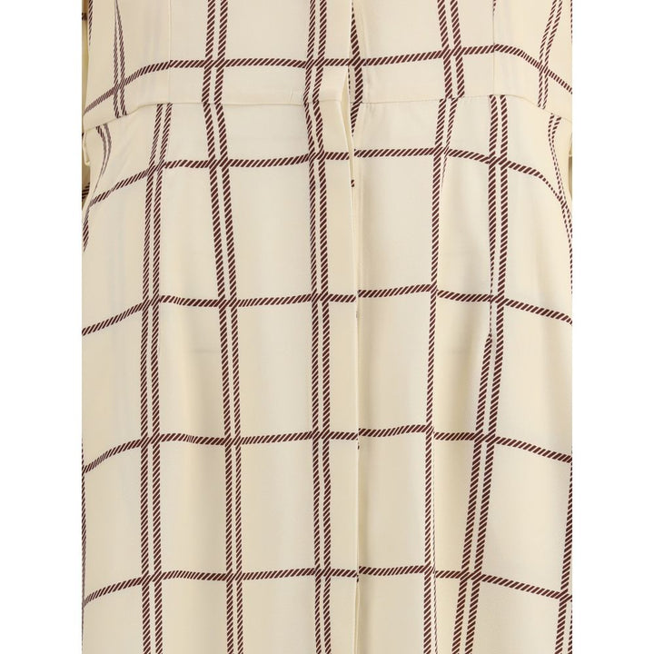 Crida Milano Checked midi Dress