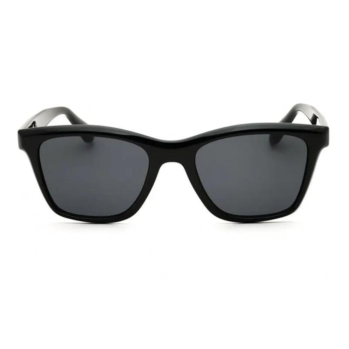 Salvatore Ferragamo Sunglasses Square Full Rim, Black Frame And Blue Grey Lens