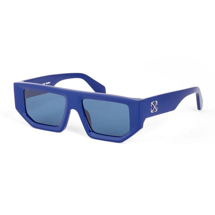 Off-White Sunglasses Geometric Full Rim, Blue Frame and Blue Lens OERI13FVANCOUVER4545