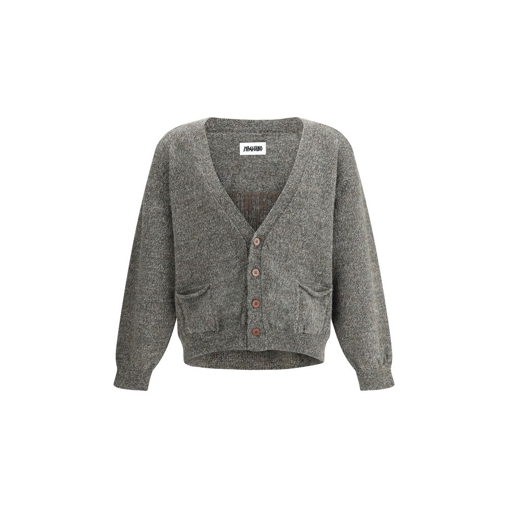 Magliano Gray Wool Cardigan by Magliano outlet now on sale