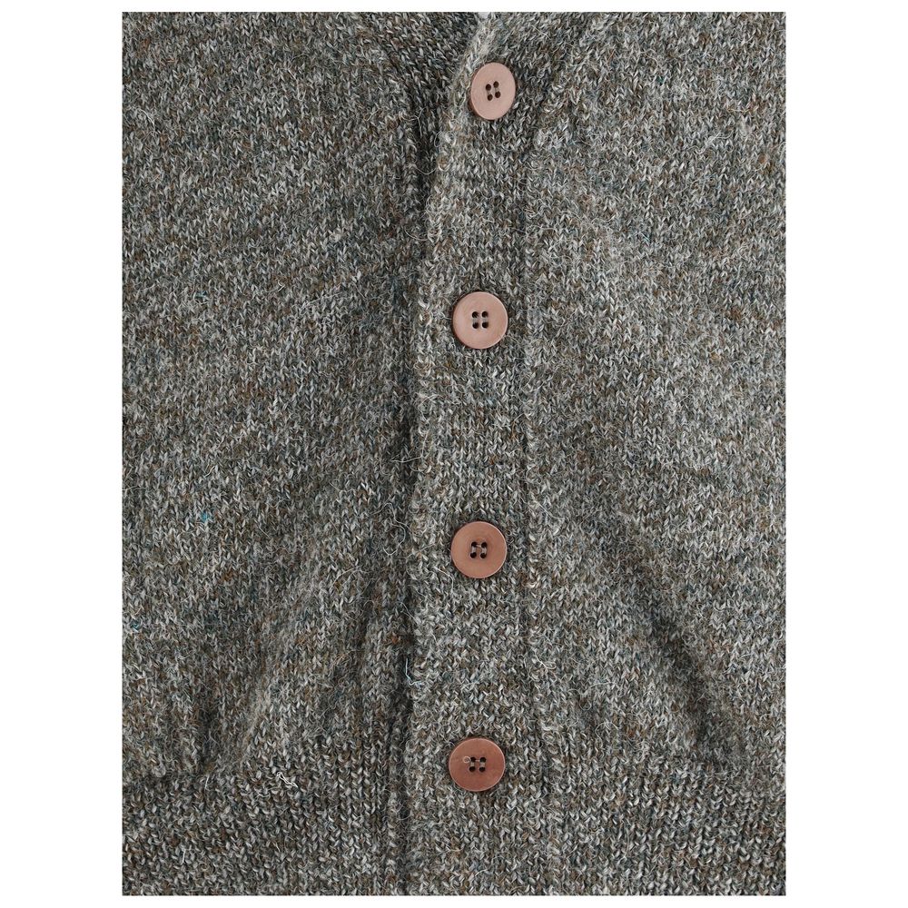 Magliano Gray Wool Cardigan by Magliano outlet now on sale