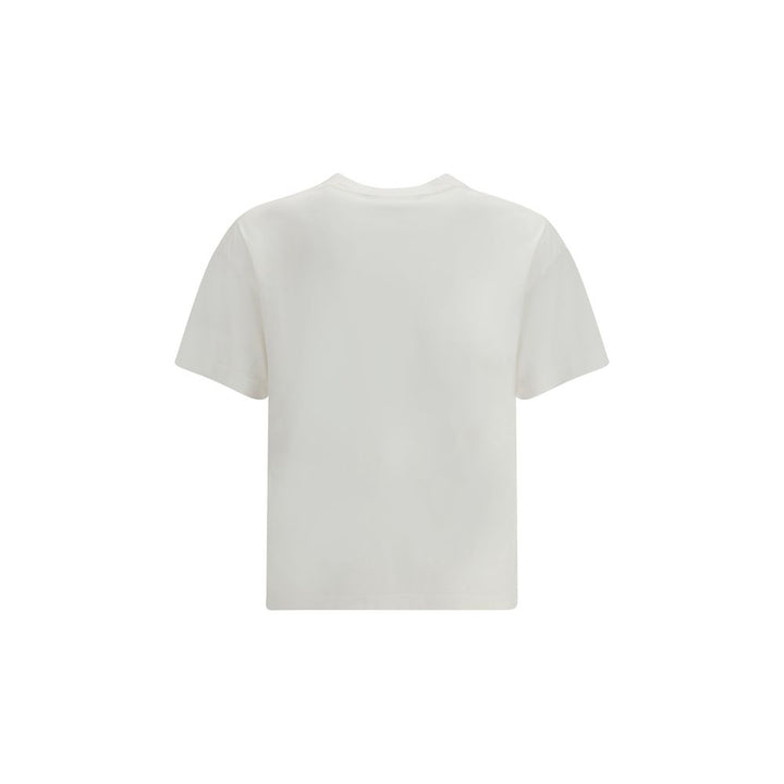 Palm Angels White Cotton T-Shirt