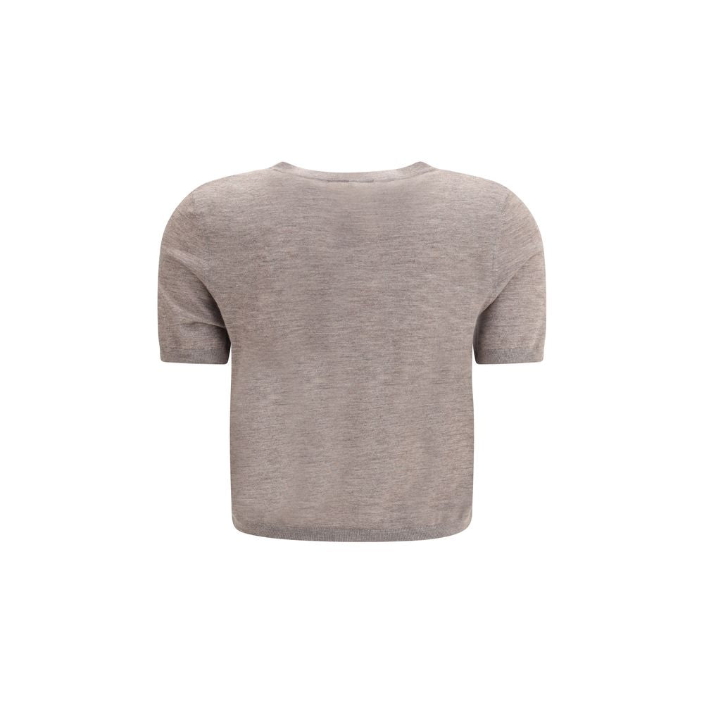 Lisa Yang Beige Cashmere Cardigan by Lisa Yang outlet now on sale