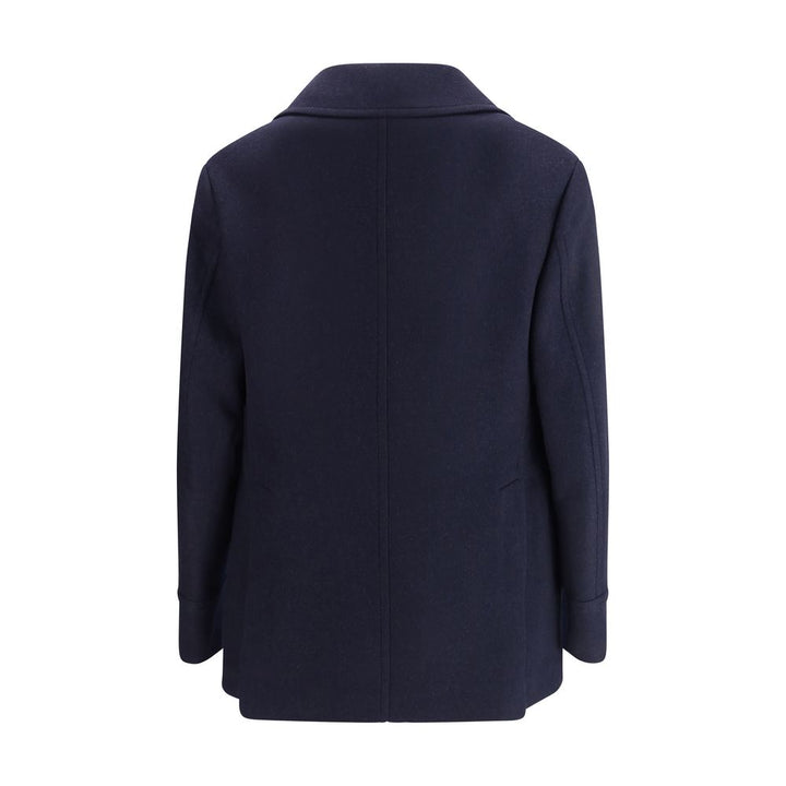 Brunello Cucinelli Double wool flannel Caban