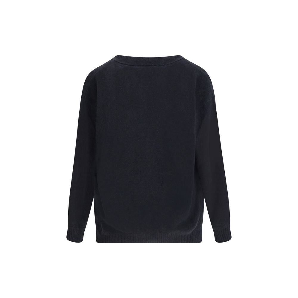 Laneus Black Cashmere Cardigan by Laneus outlet now on sale