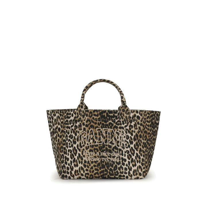 Ganni SHOPPER XXL POCKET PRINT