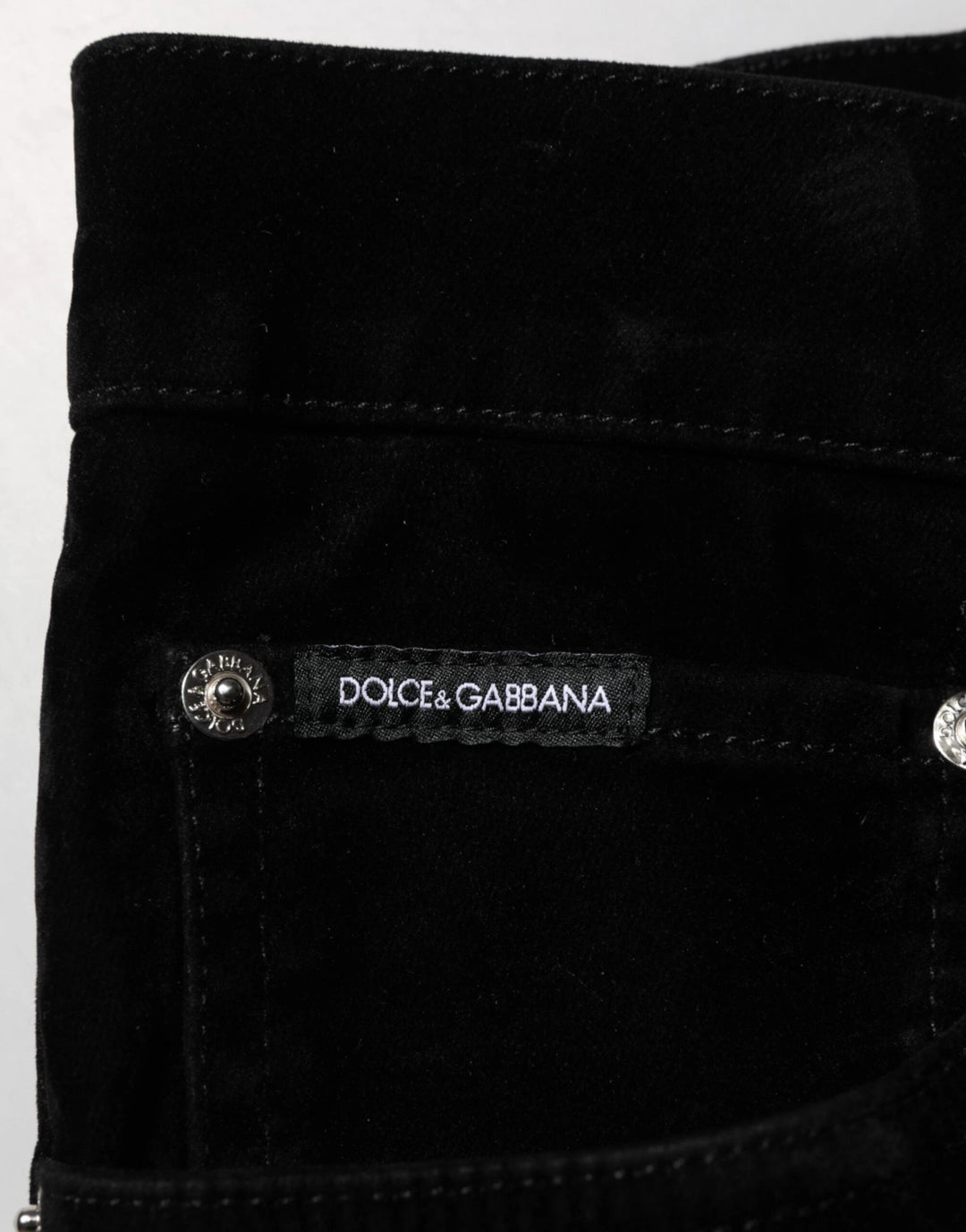 Dolce &amp; Gabbana Black Cotton Slim Fit Denim Trouser Jeans by Dolce &amp; Gabbana outlet now on sale