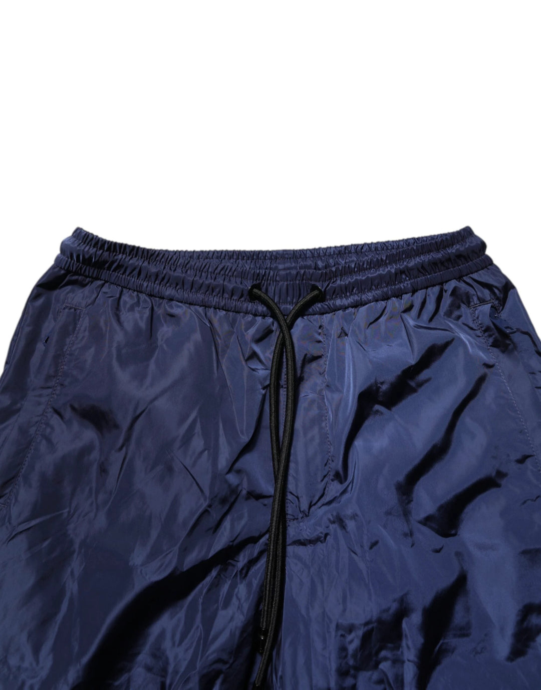 Dolce &amp; Gabbana Sample Sale Dolce &amp; Gabbana Blue Nylon Straight Jogger Sweatpants Pants - | Designer outlet