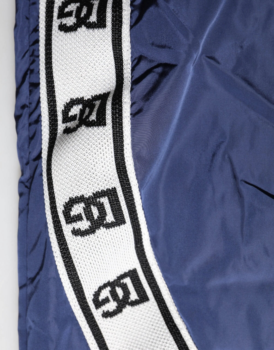 Dolce &amp; Gabbana Sample Sale Dolce &amp; Gabbana Blue Nylon Straight Jogger Sweatpants Pants - | Designer outlet