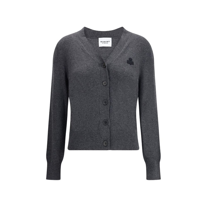 Marant Etoile Gray Cotton Cardigan by Marant Etoile outlet now on sale