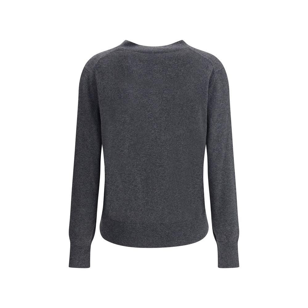 Marant Etoile Gray Cotton Cardigan by Marant Etoile outlet now on sale