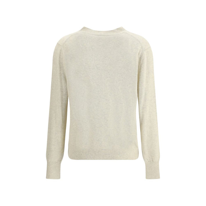 Marant Etoile White Cotton Cardigan by Marant Etoile outlet now on sale