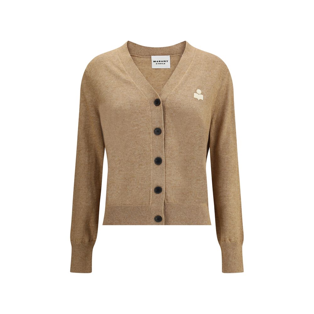 Marant Etoile Beige Cotton Cardigan by Marant Etoile outlet now on sale