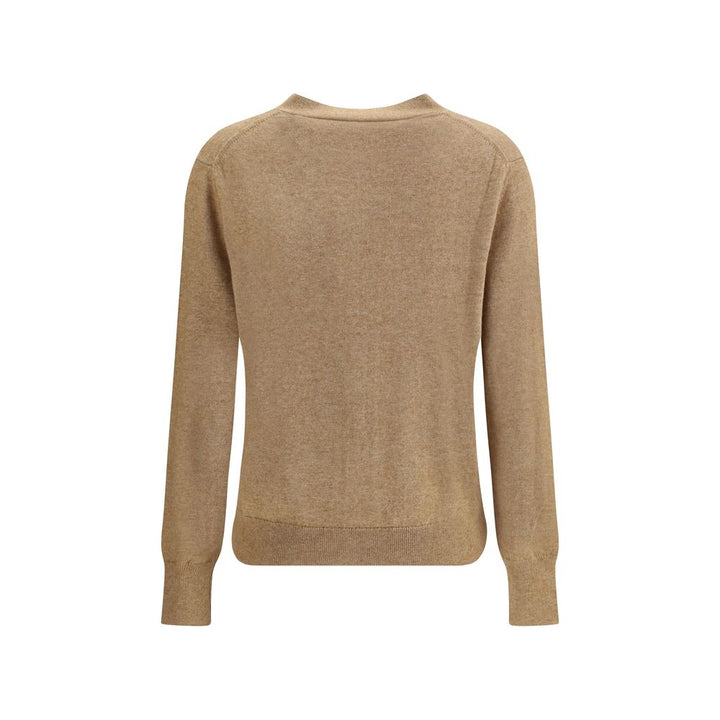 Marant Etoile Beige Cotton Cardigan by Marant Etoile outlet now on sale