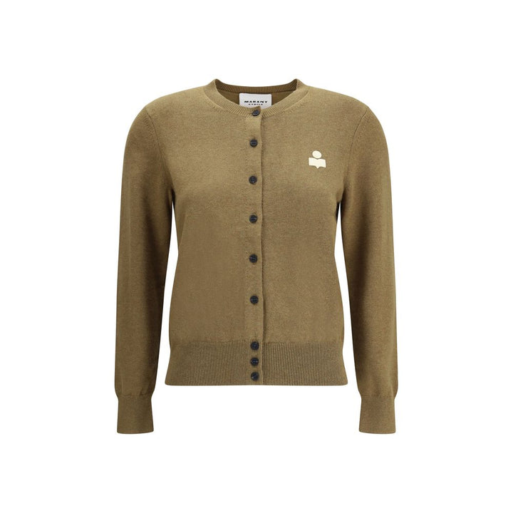 Marant Etoile Bicolor Cotton Cardigan by Marant Etoile outlet now on sale