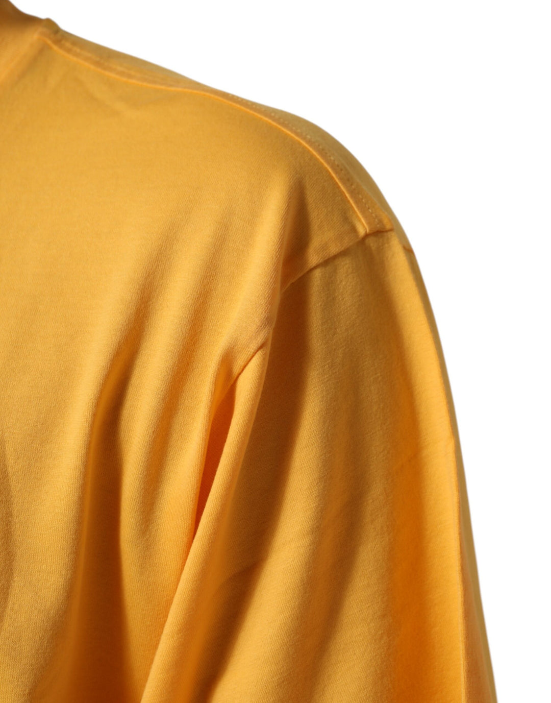 Dolce &amp; Gabbana Sample Sale Dolce &amp; Gabbana Yellow Secret Graden Floral Cotton CrewNeck T-shirt - | Designer outlet