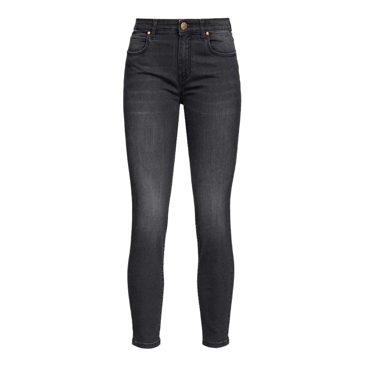 PINKO Black Cotton Jeans & Pant