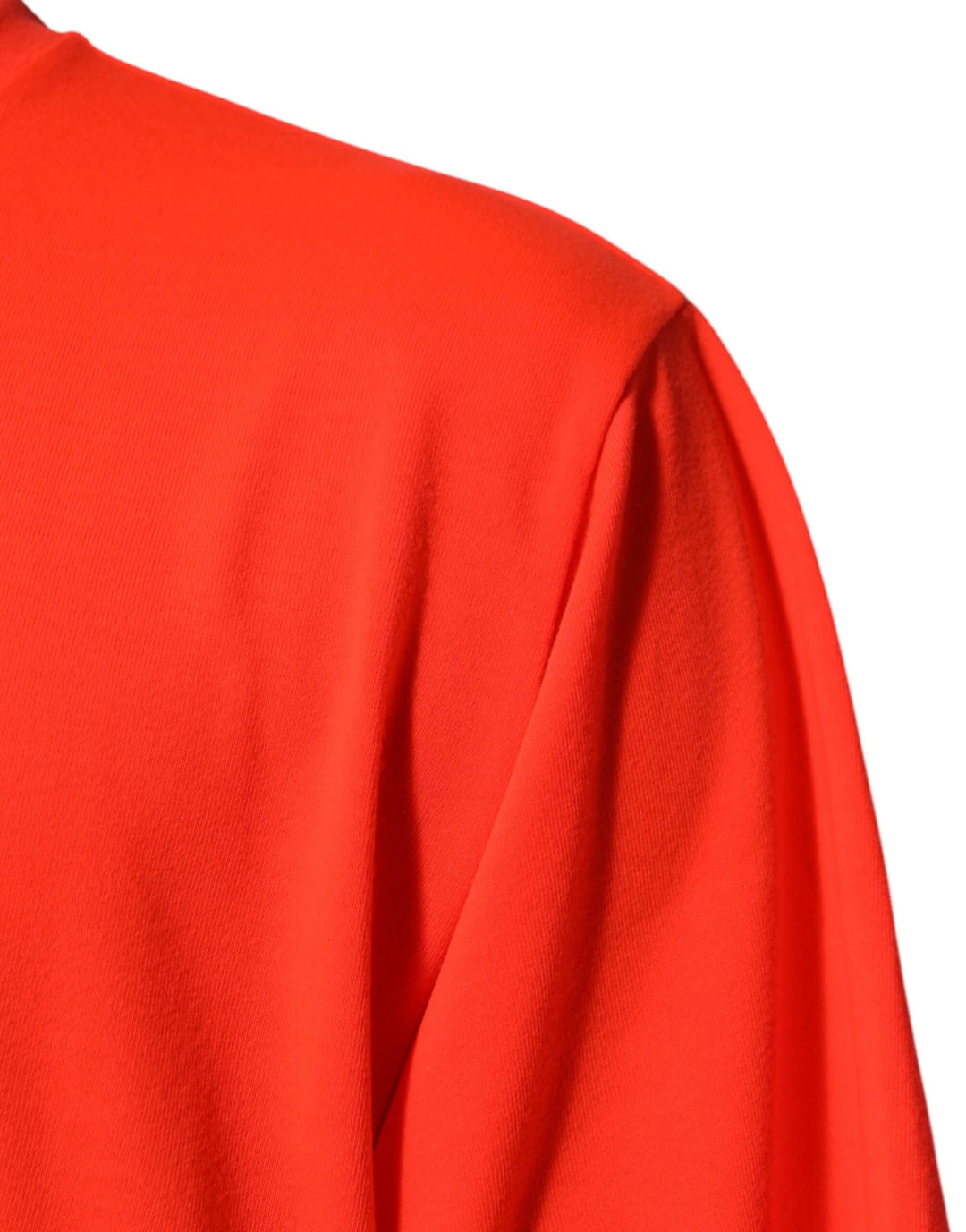 Dolce &amp; Gabbana Sample Sale Dolce &amp; Gabbana Neon Orange Polyester Men Crew Neck T-shirt - | Designer outlet