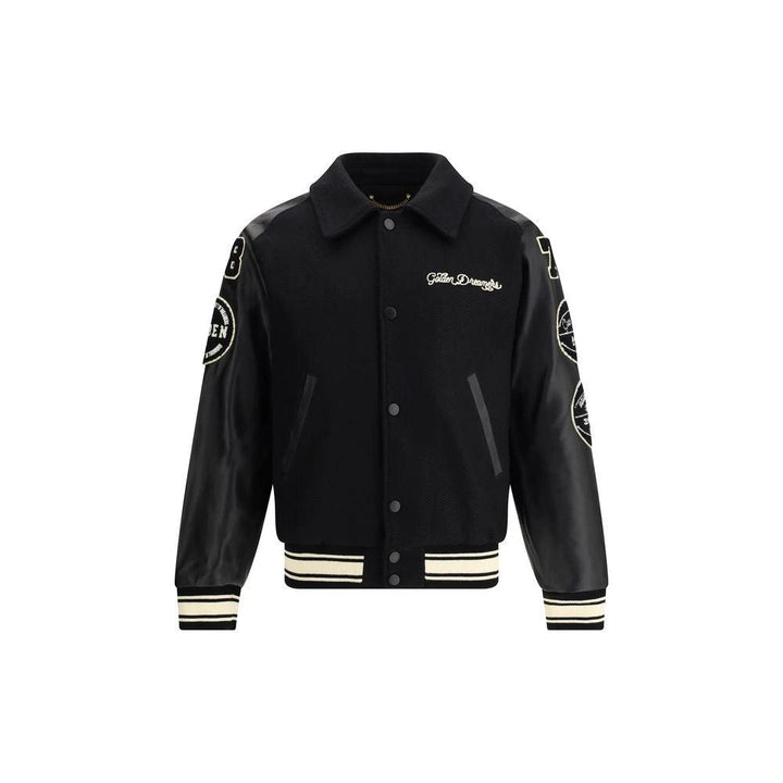 Golden Goose Sample Sale Golden Goose Black Fleece Wool Bomber - | Designer outlet