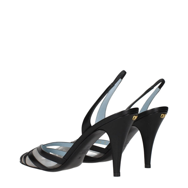 Valentino Garavani Sample Sale Valentino Garavani Black Leather Pumps - | Designer outlet