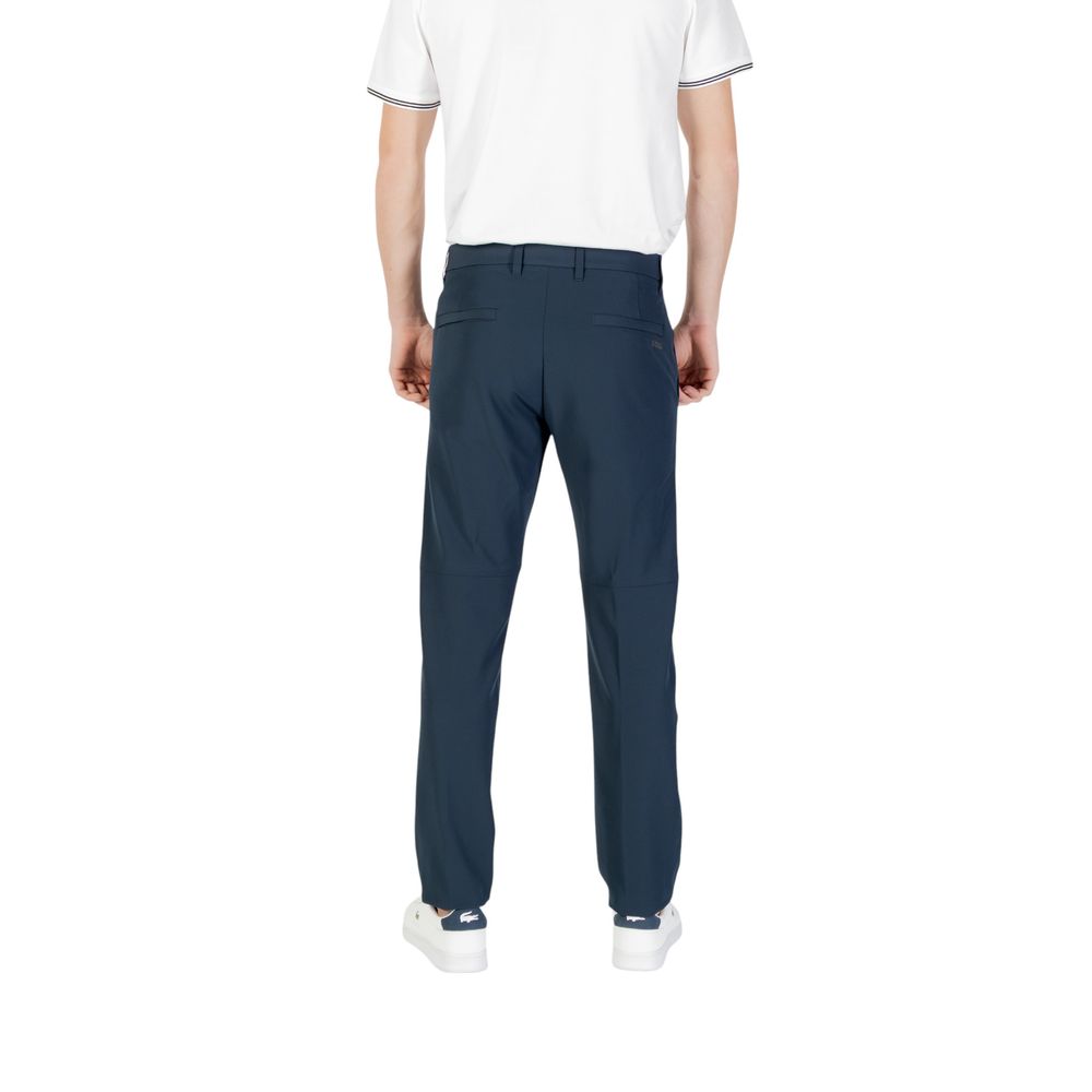 Hugo Boss Blue Polyester Skinny Pants by Hugo Boss outlet now on sale
