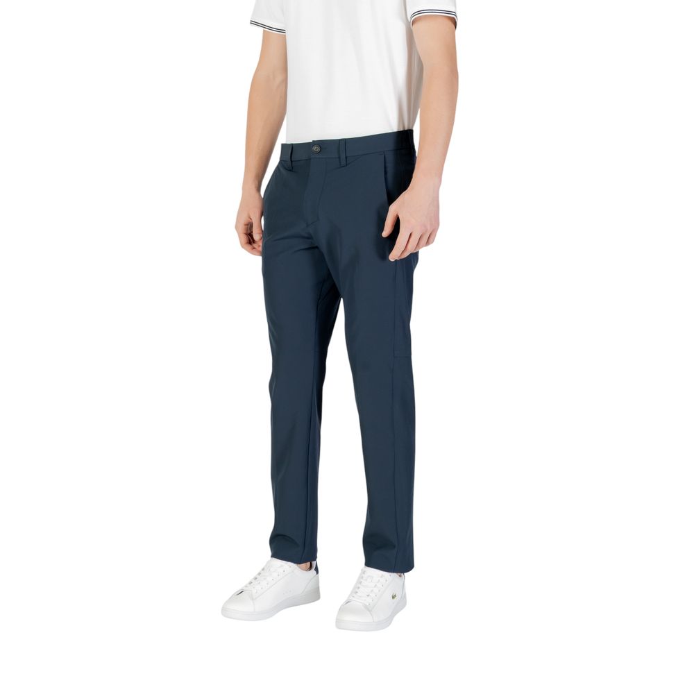 Hugo Boss Blue Polyester Skinny Pants by Hugo Boss outlet now on sale