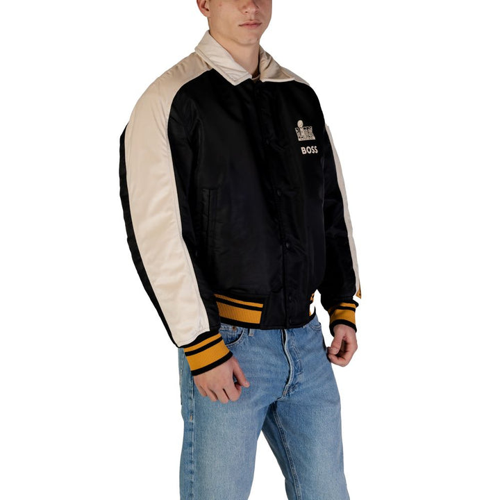 Hugo Boss Black Polyamide Jackets & Coat