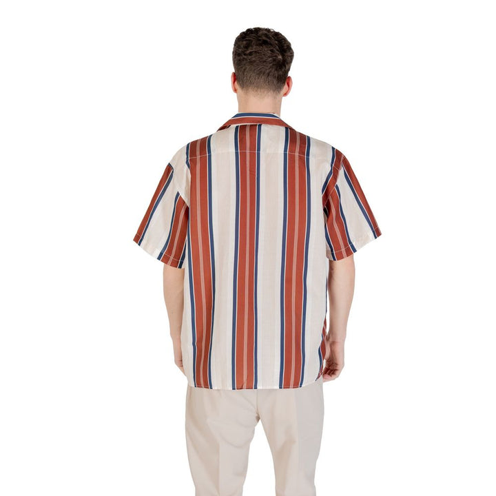 Gianni Lupo Beige Linen Shortsleeve