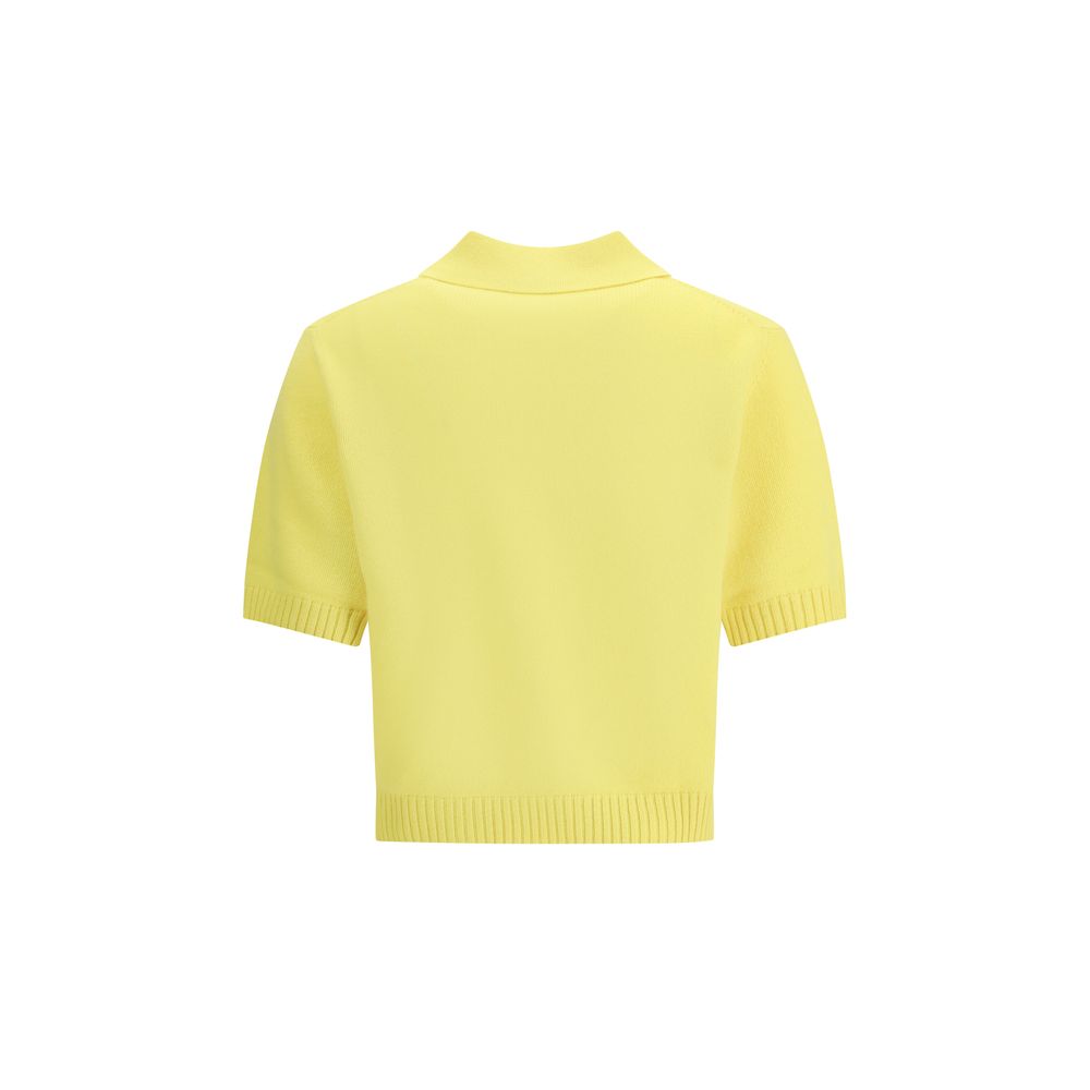 Givenchy Bicolor Wool Polo Shirt by Givenchy outlet now on sale