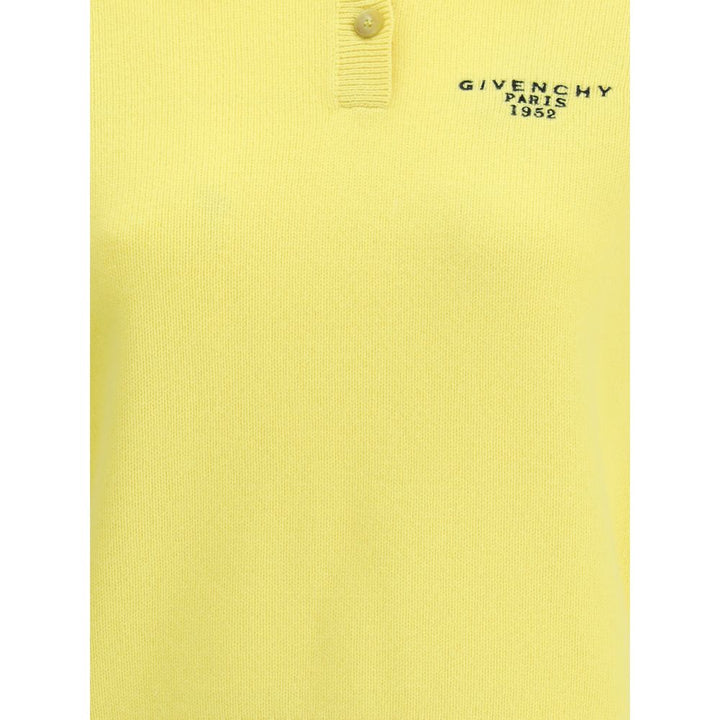 Givenchy Bicolor Wool Polo Shirt by Givenchy outlet now on sale