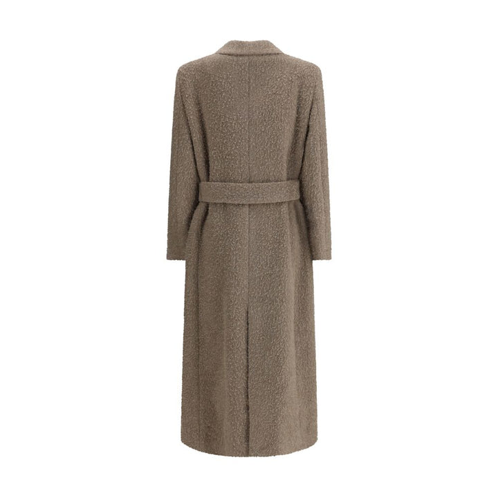 Golden Goose Beige Fleece Wool Coat by Golden Goose outlet now on sale