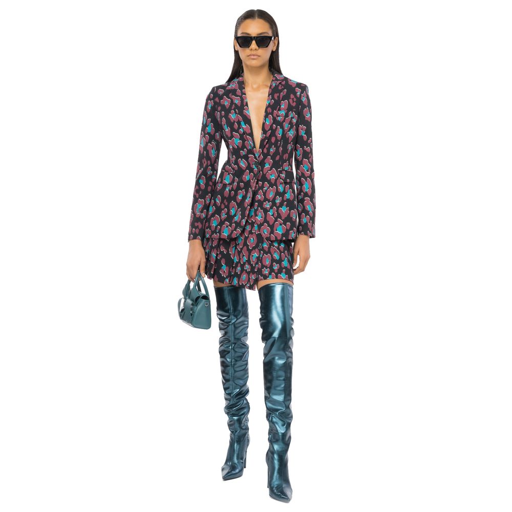 PINKO Black Polyester Suits & Blazer