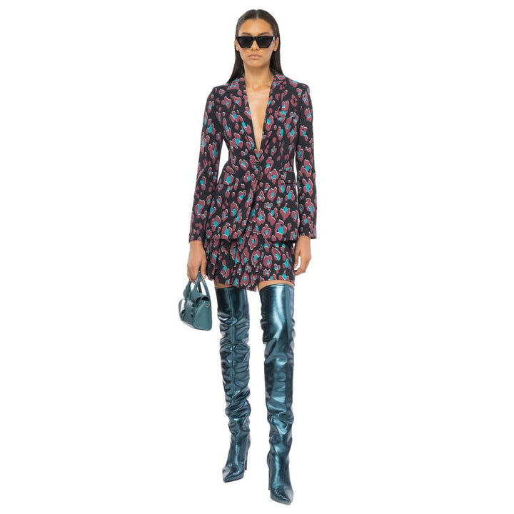PINKO Black Polyester Suits & Blazer