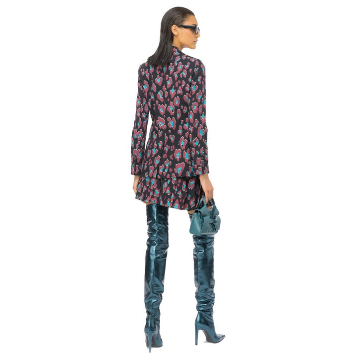 PINKO Black Polyester Suits & Blazer