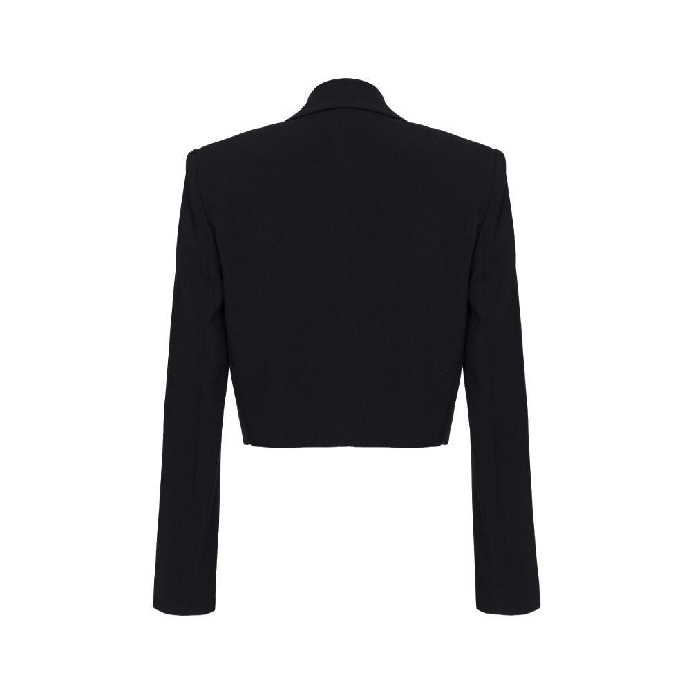 PINKO Black Polyester Suits & Blazer