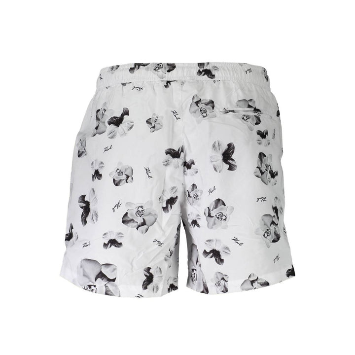Karl Lagerfeld White Polyester Swimwear