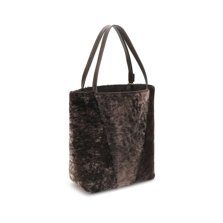 Chloé Spin Shearling Tote Bag