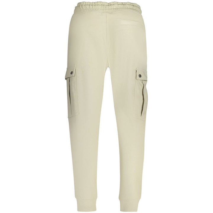 Hugo Boss Beige Cotton Men's Tracksuit Pants
