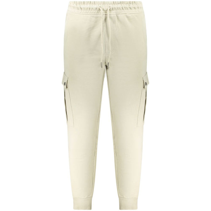 Hugo Boss Beige Cotton Men's Sweatpants
