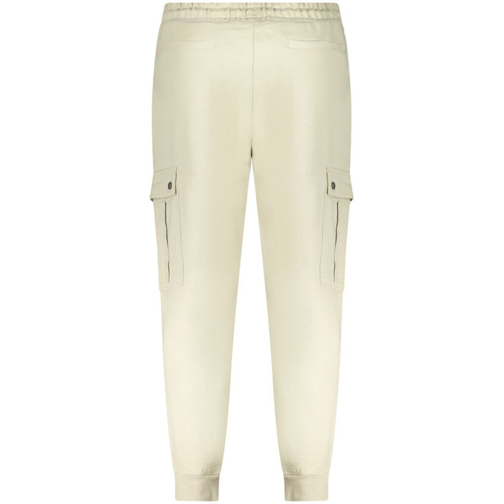 Hugo Boss Beige Cotton Men's Sweatpants