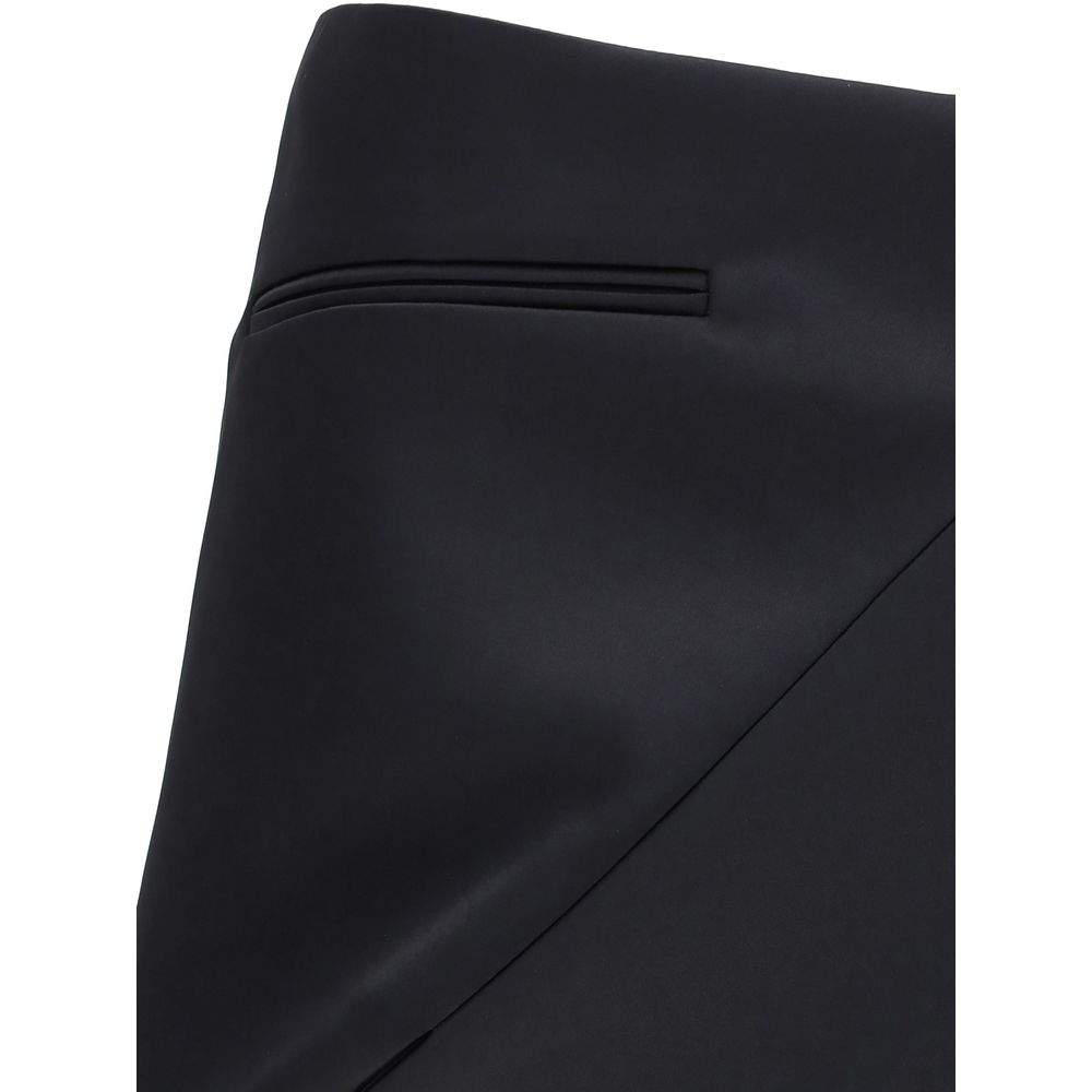 Courrèges Satin Mini-skirt