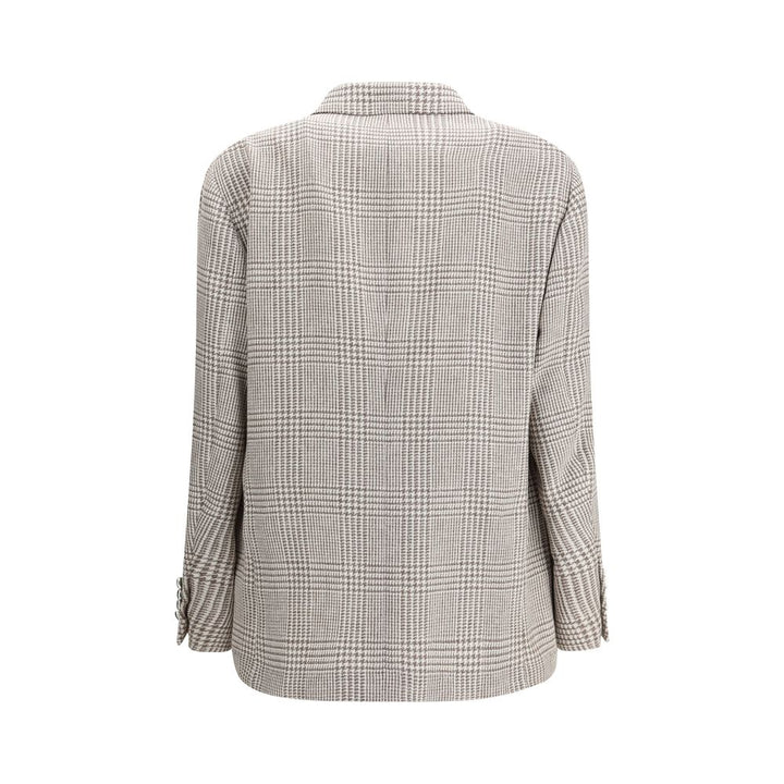 Brunello Cucinelli Prince of Wales Blazer