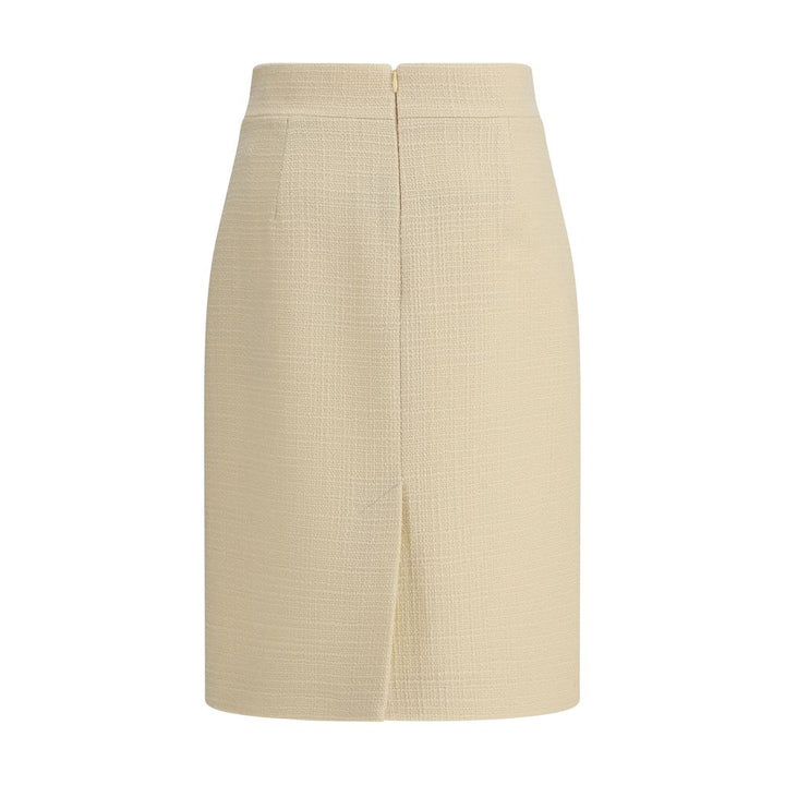 Valentino Wool Tweed Skirt