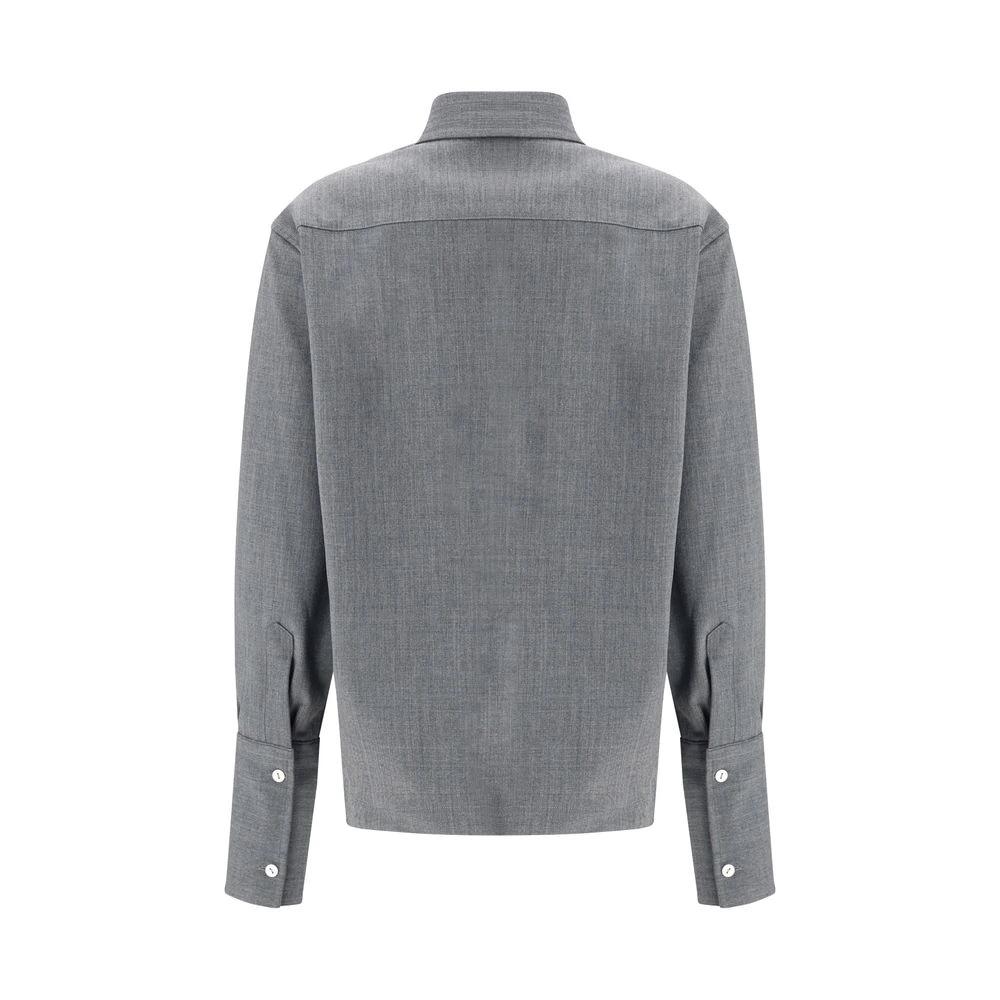 The Latest Sample Sale The Latest Gray Denim Shirt - | Designer outlet