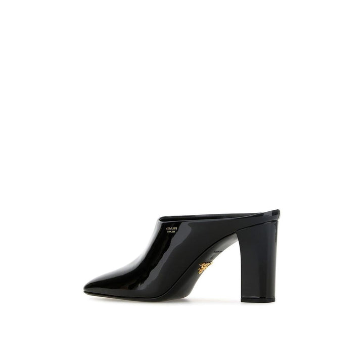 Prada Leather Mules 85mm