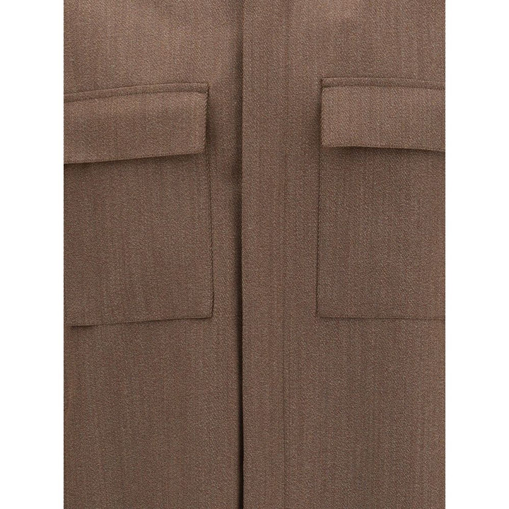 ZEGNA Wool Ovs-overshirt