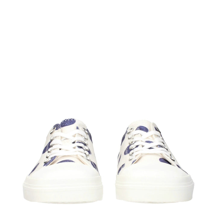 Moschino Sample Sale Moschino White Fabric Low Top Sneakers - | Designer outlet