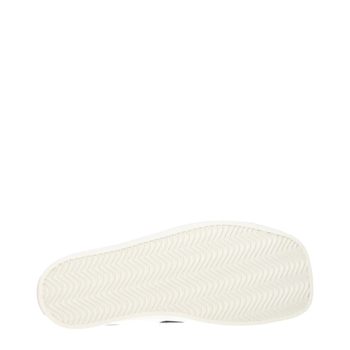 Moschino White Fabric Low Tops