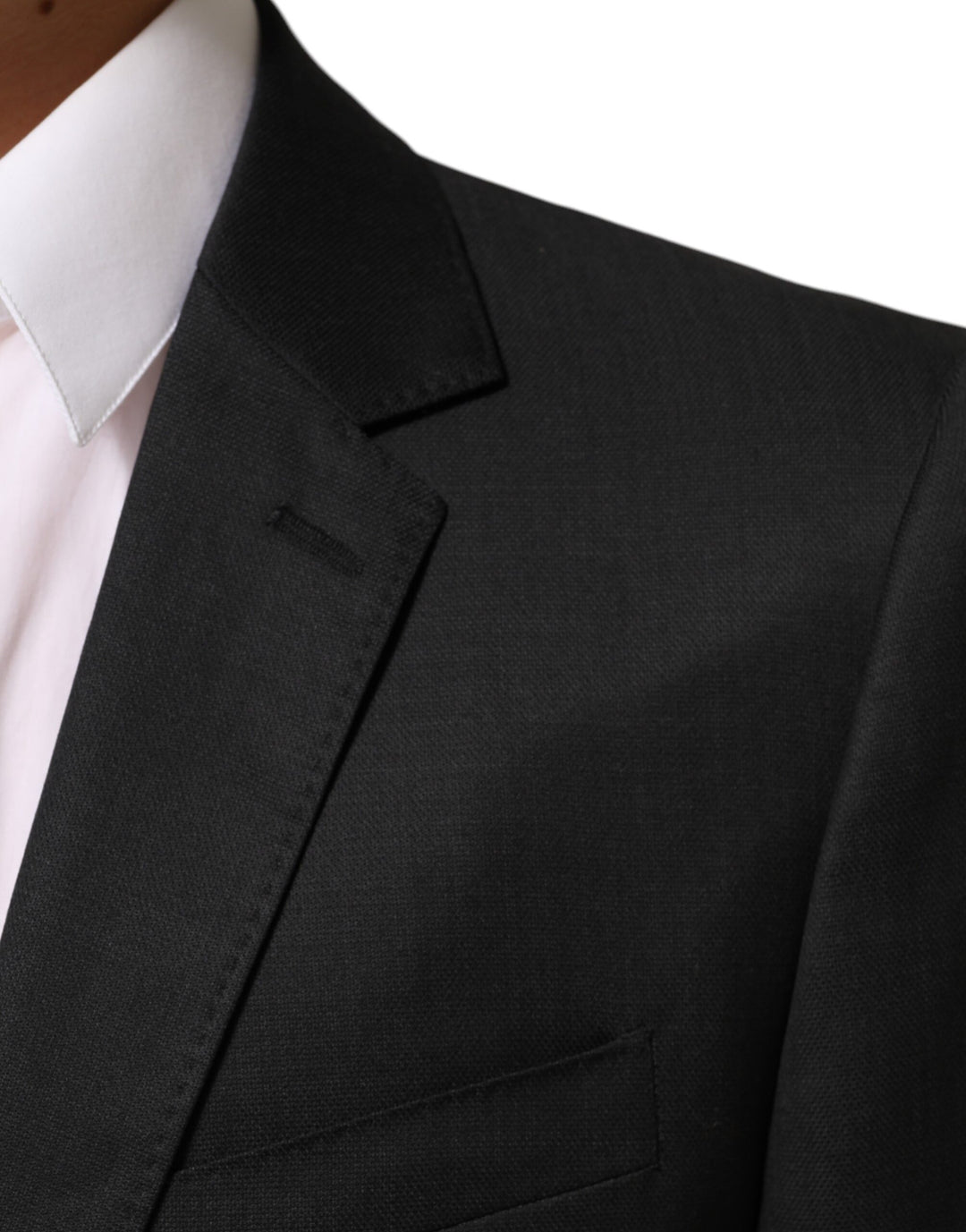 Dolce &amp; Gabbana Black Single Breasted Men Coat MARTINI Blazer by Dolce &amp; Gabbana outlet now on sale